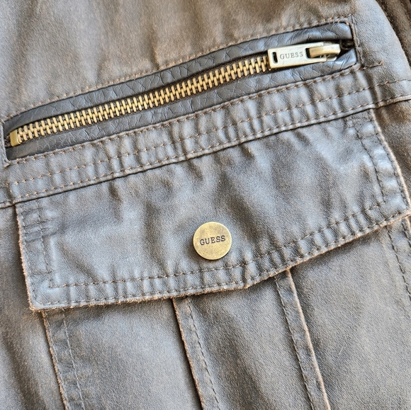 Guess Men's Sherpa Lined Jacket - Picture 5 of 7